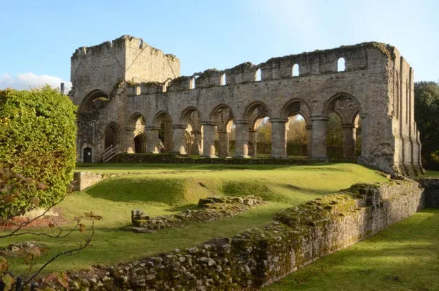A building, which is in ruin